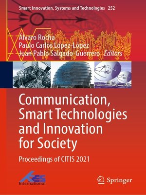cover image of Communication, Smart Technologies and Innovation for Society